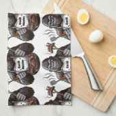 Linge De Cuisine Maître Grill Gorilla (Quart Plié)