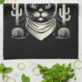 Linge De Cuisine Majesté de minuit Unique (Plié)