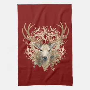Linge De Cuisine Majestic Buck - Décor du lodge Woodland