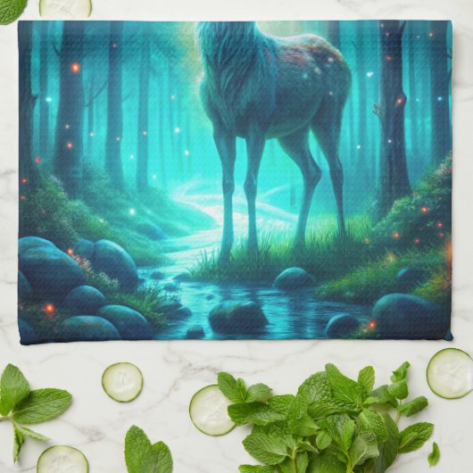 Linge De Cuisine Majestic Deer (Plié)