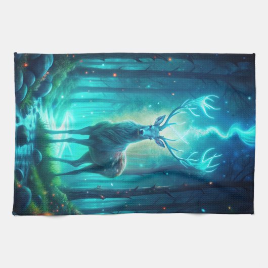 Linge De Cuisine Majestic Deer (Horizontal)