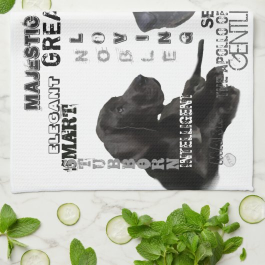 Linge De Cuisine Majestic Great Danes (Plié)