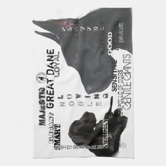 Linge De Cuisine Majestic Great Danes (Vertical)