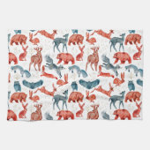 Linge De Cuisine Majestic woodland animals (Horizontal)
