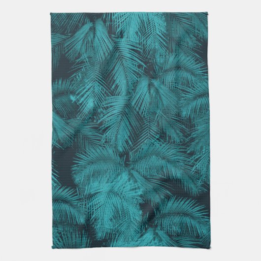 Linge De Cuisine Makana Palms Hawaiian Tropical Kitchen Towen (Vertical)