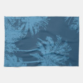 Linge De Cuisine Makena Beach Hawaiian Sketchy Palms (Horizontal)