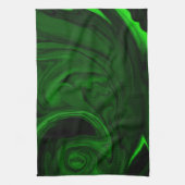 Linge De Cuisine malachite vert texture (Vertical)
