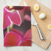 Linge De Cuisine Malaisie, Orchidée (Quart Plié)