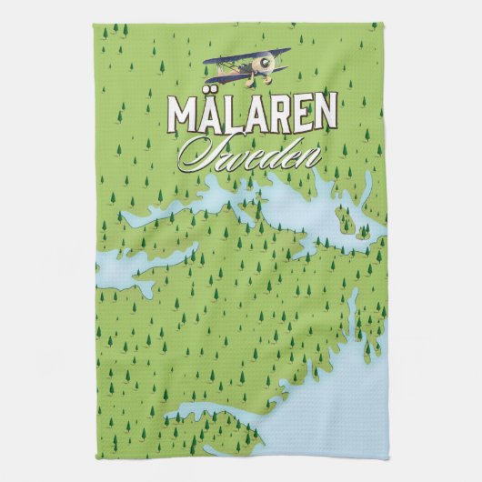 Linge De Cuisine Mälaren Suède (Vertical)