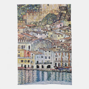 Linge De Cuisine Malcesine au lac de Garde, Gustav Klimt