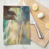 Linge De Cuisine Malinoi Beach Surf Peinture belge (Quart Plié)