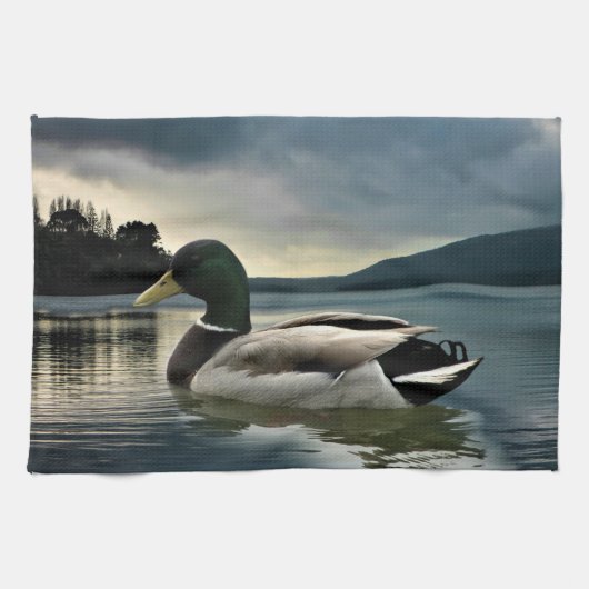 Linge De Cuisine Mallard Duck (Horizontal)