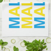 Linge De Cuisine MALMO Swedish Flag (Plié)