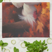 Linge De Cuisine Maltais en automne Feuilles automne Inspiration (Plié)