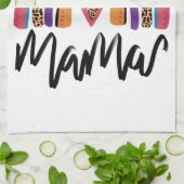 Linge De Cuisine Mama Leopard Rainbow (Plié)