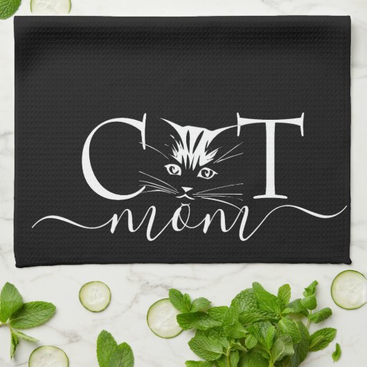 Linge De Cuisine Maman chat (Plié)