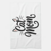 Linge De Cuisine Maman Chatte Moustaches et Oreilles (Vertical)