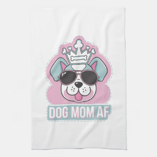 Linge De Cuisine Maman Chienne AF - Design drôle de maman chien