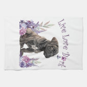 Linge De Cuisine Maman de Cane Corso Fleurie (Horizontal)