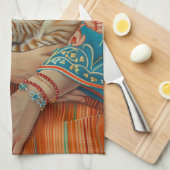 Linge De Cuisine Maman de chat (Quart Plié)