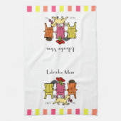 Linge De Cuisine Maman de Labrador au Poolside (Vertical)