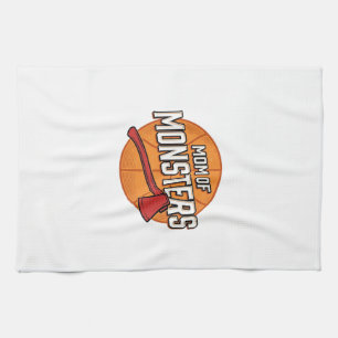Linge De Cuisine Maman de Monstres Design de Maman de Basket Vintag
