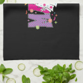 Linge De Cuisine Maman Neon Halloween Mini (Plié)