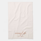 Linge De Cuisine Maman Vie - Design de charme rustique (Vertical)