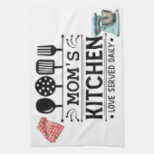 Linge De Cuisine Maman's Kitchen Love Served Daily Kitchen Towel (Vertical)