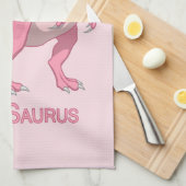Linge De Cuisine MamaSaurus T-Rex et bébés dinosaures (Quart Plié)