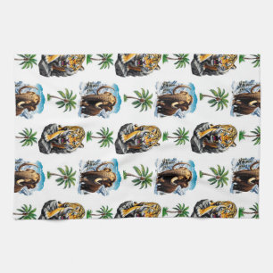 Linge De Cuisine Mammoth Sabertooth Tiger âge de glace Conception M
