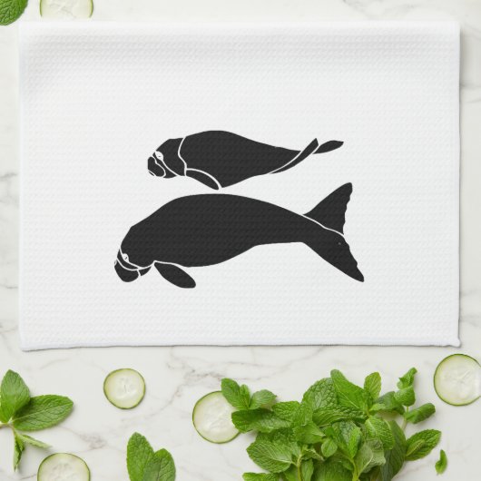 Linge De Cuisine Manatees (Plié)