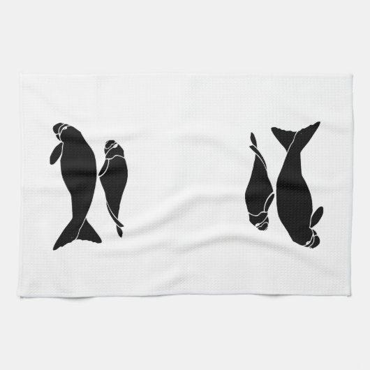 Linge De Cuisine Manatees (Horizontal)