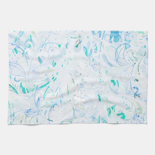 Linge De Cuisine Mandala Abstrait (Horizontal)