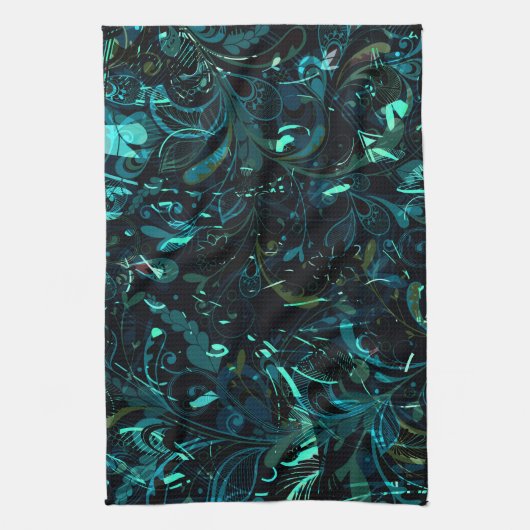 Linge De Cuisine Mandala Abstrait 3 (Vertical)