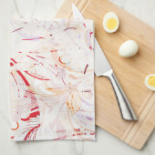 Linge De Cuisine Mandala Abstrait 7 (Quart Plié)