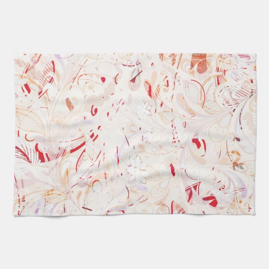 Linge De Cuisine Mandala Abstrait 7 (Horizontal)