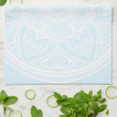 Linge De Cuisine Mandala arctique (Plié)