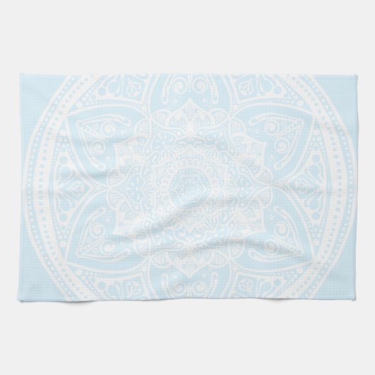 Linge De Cuisine Mandala arctique (Horizontal)