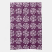 Linge De Cuisine Mandala Blackberry (Vertical)