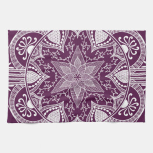 Linge De Cuisine Mandala Blackberry
