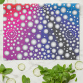 Linge De Cuisine Mandala de cercles 2 (Plié)