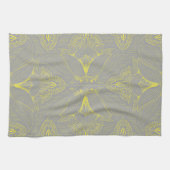 Linge De Cuisine Mandala de fleurs 4 (Horizontal)
