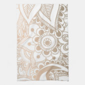 Linge De Cuisine Mandala de luxe 41 (Vertical)