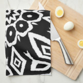 Linge De Cuisine Mandala de minuit (Quart Plié)