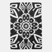 Linge De Cuisine Mandala de minuit (Vertical)