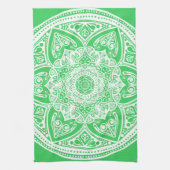 Linge De Cuisine Mandala du printemps (Vertical)