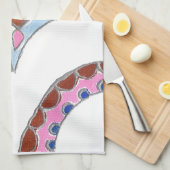 Linge De Cuisine Mandala Oil Peinture Art Imprimer (Quart Plié)