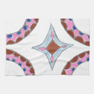 Linge De Cuisine Mandala Oil Peinture Art Imprimer