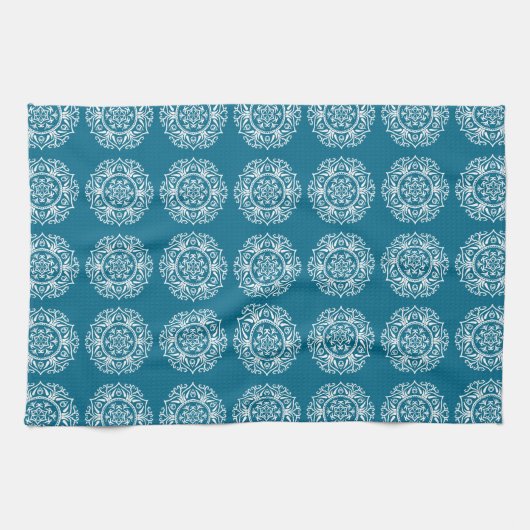 Linge De Cuisine Mandala Tidepool (Horizontal)